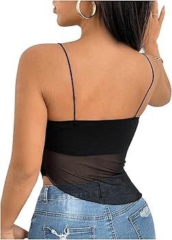 Top caraco froncé en maille contrastée